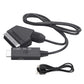 SCART to HDMI Converter Cable Video Audio Converter Adapter Scart in HDMI Out Suport 720P/1080P Switch for HDTV DVD