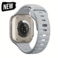Soft Silicone Strap For Apple Watch Band Ultra 49mm 44mm 45mm 42mm 41mm 42mm 38mm Sport Watchband IWatch Serise 9 8 7 6 Bracelet