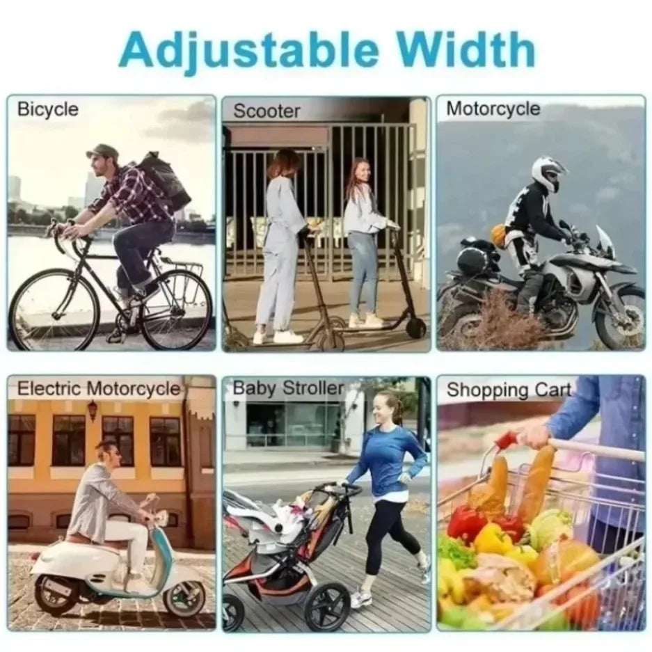 360° Rotatable Electric Bicycle Phone Holder for iPhone Riding MTB Bike Moto Motorcycle Stand Bracket Non-slip Cycling