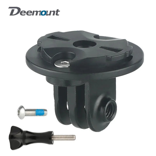 Bicycle Computer Mount Bracket Fixed Base Quick Repair Accessories for Garmin Gopro Camera Headlight Adapter Replacement Parts