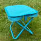 Outdoor folding pencil case small stool pocket stool portable fishing stool camping travel leisure handbag chair