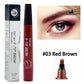 4 fork microblading eyebrow pencil waterproof eyebrow pencil natural long-lasting eyebrow makeup five colors