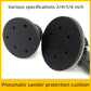 Pneumatic Grinder Pad Coarse Dry Grinder Sponge Pad Soft Pad 56 inches Self-adhesive Grinder Tray Protection Pad