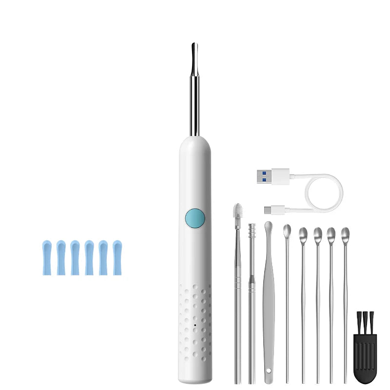 Smart Visual Ear Camera HD1080P 4.2MM WIFI Ear Pick Waterproof Ear Cleaner Endoscope Digital Ear Wax Removal Tool Ear Spoon Case