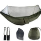 Outdoor Hammock with Integrated Mosquito Net, Camping & Leisure Hanging Bed