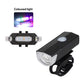 MTB Bike Front Lights USB LED Rechargeable Waterproof Mountain Bike Headlight Bicycle Safety Warning Light Cycling Accessories