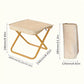 1pc Folding Travel Stool - Compact & Sturdy Seat, Great for Camping, Fishing & Outdoor Use, Easy Setup, Zipper Stool for Outdoor