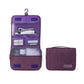 Foldable Toiletry Bag Organizer Hanging Storage Bag Bathroom Makeup Bag Case Travel Dry And Wet Separation Cosmetic Wash Bag