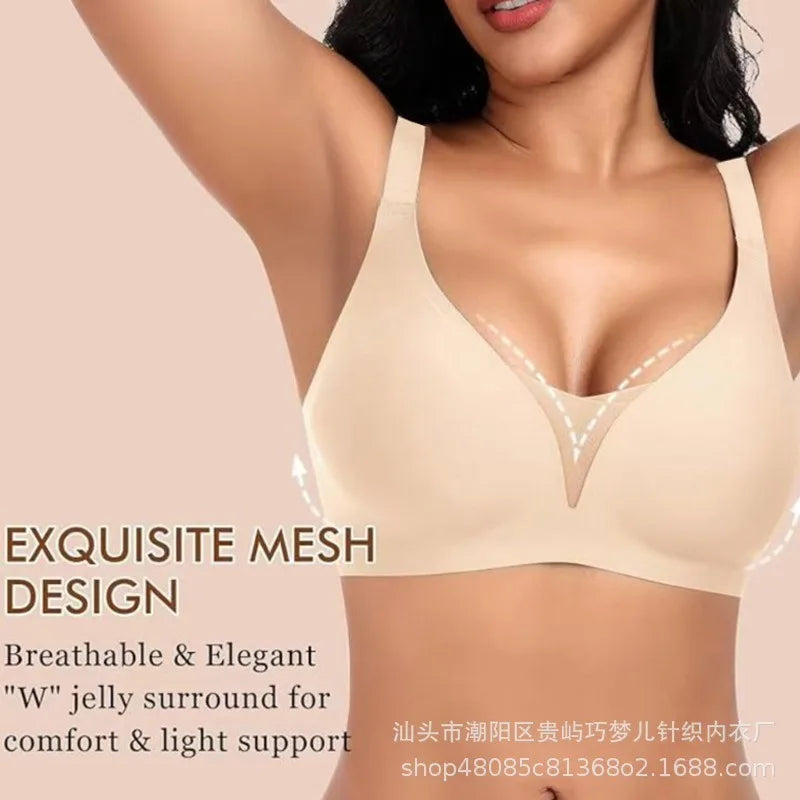 Sexy Seamless Bra Wire Free Brassiere Adjustable Wireless Bras Women Underwear Female Push Up Padded Bralette Lingerie Intimates