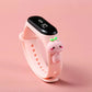 Disney Fashion Mickey Children Watches For Girls Electronic Bracelet Sports Touch LED  Doll Kids Watch Women Waterproof Clock
