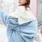 Women's Winter Denim Jacket with Fleece Lining