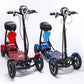 Enhance Foldable Perfect Travel Transformer Lithium 4 Wheel Electric Folding Mobility Scooter Convenient for Elderly