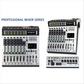 Brand New 8 Channel Interface Audio 99 Effects Digital Professional Audio Mixer with 2 Marshals with USB +48V Phantom Power