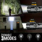 9900LM Powerful LED Flashlight Battery Display USB Rechargeable Light Telescopic Zoom Torch Lamp Outdoor Camping Fishing Lantern