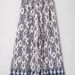 Boho Smocked High Waist Wide Leg Pants