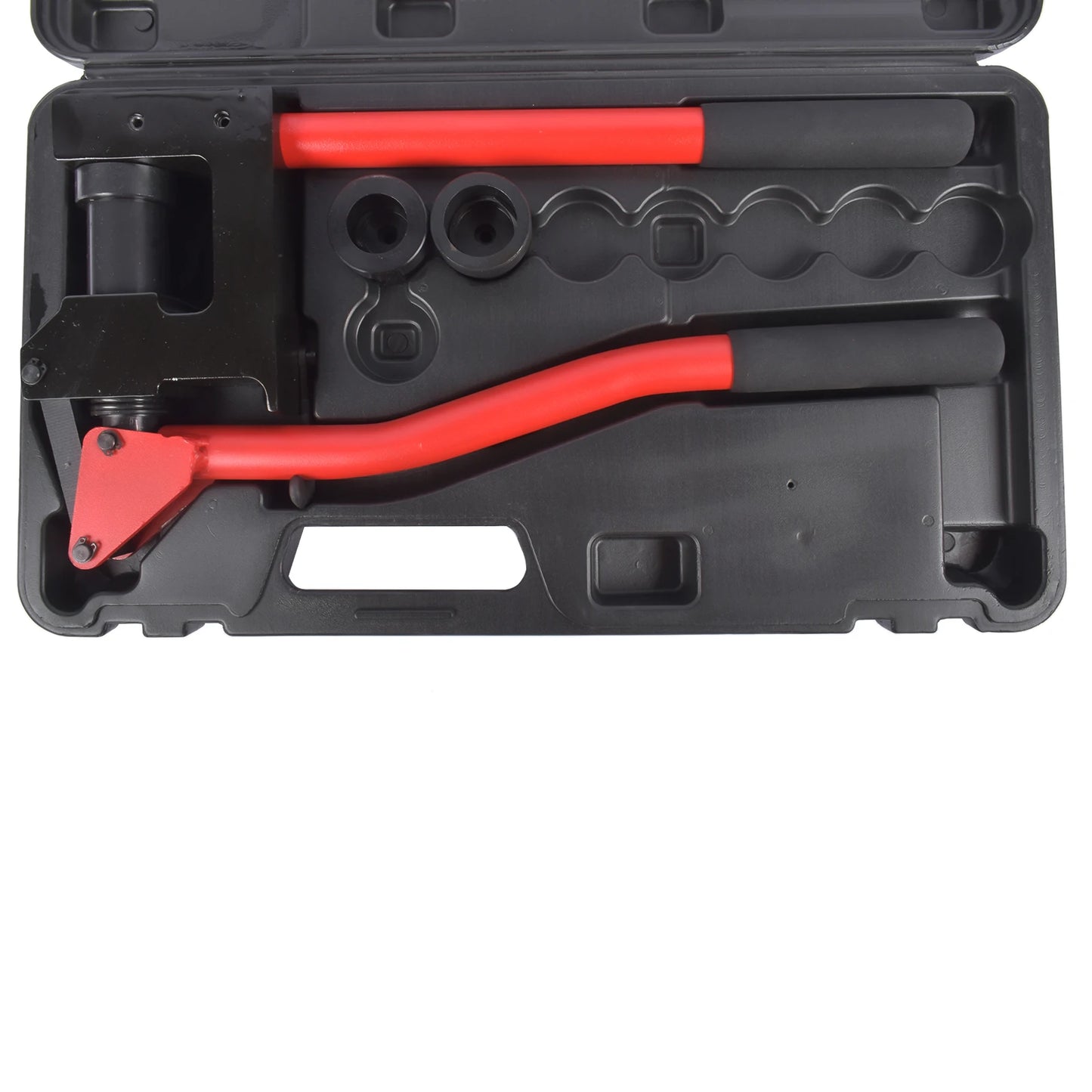 AP03 Manual Lever Sheet Metal Stud Punch Kit - 20GA Conduit Hole Cutter Set with 7/8", 1-1/8", 1-11/32" Knockout Punch Drivers