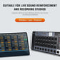 Professional 24-Channel Digital Rack Mixer Audio Mixer DSP Mixer with WIFI Recording Console