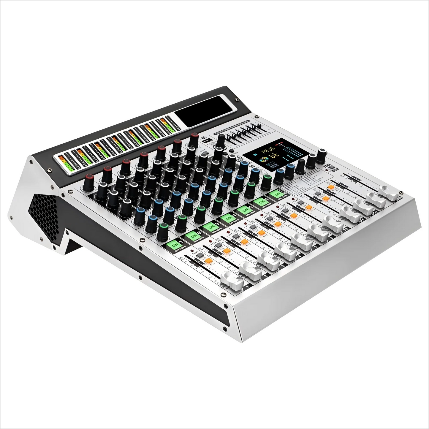 Brand New 8 Channel Interface Audio 99 Effects Digital Professional Audio Mixer with 2 Marshals with USB +48V Phantom Power
