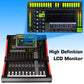 Professional Mixing Console 12 Channel Mezclador Digital Audio Mixer for Studio /Live Performances/Church