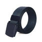 Men's Canvas Belt Plastic Buckle Metal-Free Tactical Waist Belt Outdoor Hiking Webbing Nylon Belt Women's Belt Neutral Belts New