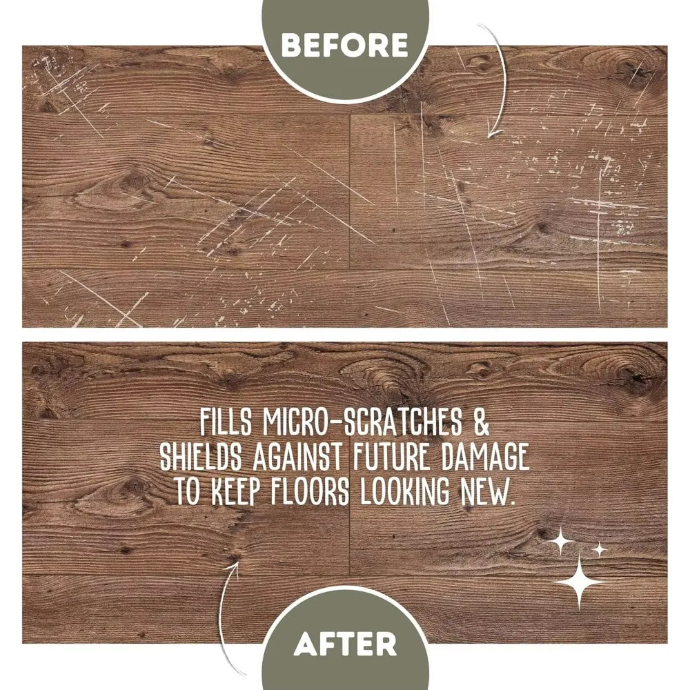 Hardwood Laminate Tile Floor Cleaner and Polish | Multi-Surface Shine & Protection | EPA Safer Choice Certified