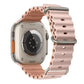 Ocean strap For Apple Watch Ultra 2 Band 49mm 10 9 8 7 45mm 41mm Silicone Bracelet Wristband iWatch 6 5 4 3 SE 44mm 40 42mm band