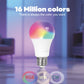 Tuya Bluetooth APP controls LED Smart Light RGBCW Dimmable Bulb 15W Household Bedroom Christmas Party Decoration Group Control