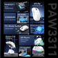 2026 Wireless Gaming Mouse - Tri-Mode (2.4GHz/Wired/Bluetooth) PAW3311 Sensor RGB PC Gam Mouse Connection Magnetic Charging Dock