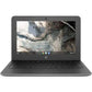 HP Chromebook 11 G7 EE 11.6" Laptop Intel Celeron N4000 4GB RAM 16GB eMMC SSD (6QY22UT#ABA) (Renewed)
