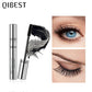 QIBEST Black Mascara Eyelashes Mascara 4D Silky Eyelashes Lengthening