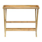 Butler Style Writing Desk with Foldable Legs