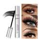 QIBEST Black Mascara Eyelashes Mascara 4D Silky Eyelashes Lengthening