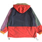 Japanese Style Color Block Jacket with Pockets