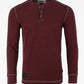 ZIMEGO Men's Casual Long Sleeve Lightweight Thermal Henley Essential Shirt