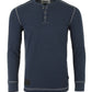 ZIMEGO Men's Casual Long Sleeve Lightweight Thermal Henley Essential Shirt