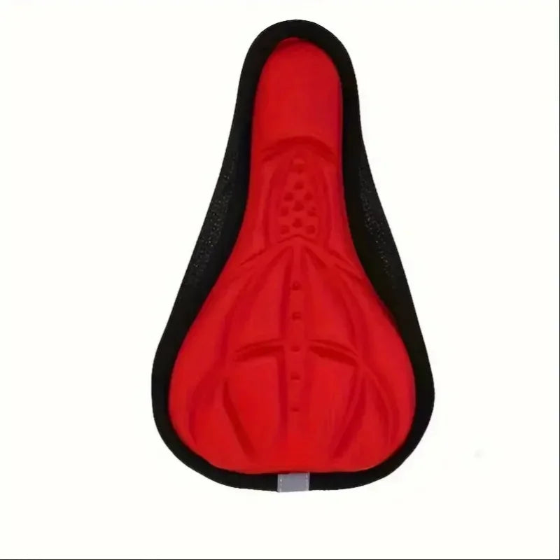 Soft 3D Padded Cycling Bicycle MTB Bike Saddle Seat Cover Cushion Sponge Foam Comfortable Saddles Mat Bicycle Accessory