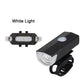 MTB Bike Front Lights USB LED Rechargeable Waterproof Mountain Bike Headlight Bicycle Safety Warning Light Cycling Accessories