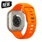 Soft Silicone Strap For Apple Watch Band Ultra 49mm 44mm 45mm 42mm 41mm 42mm 38mm Sport Watchband IWatch Serise 9 8 7 6 Bracelet