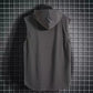 Solid Color 2025 Brand New Men's Tank Tops Vest Sleeveless Tees For Male Hooded Man Vests Tops Hip Hop Men Tank Top T shirt