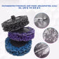 13Pcs Rust Remover Wheel Disc 2Inch Angle Grinding Abrasive Disc Pallet Polishing Metal Strip Disc Abrasive Paint Cleaning Wheel