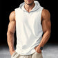 Solid Color 2025 Brand New Men's Tank Tops Vest Sleeveless Tees For Male Hooded Man Vests Tops Hip Hop Men Tank Top T shirt