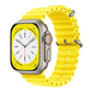 Silicone Ocean band for Apple Watch straps 45mm 46mm 40mm Ultra 2 49mm 44mm 41mm 38-42mm sport bracelet series 10 9 8 7 6 5 4 SE