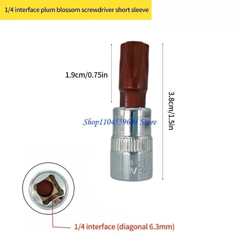 12QM Precisions Fit 1/4 Bit Socket Wear Resistant Tool for Secure Bolt Engagement