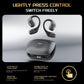Aigo SJ10 AI Translator Multilingual Earphone 500mAh Battery Wireless Open Wearable Headset HD Voice Headphone For Office Travel