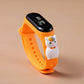 Disney Fashion Mickey Children Watches For Girls Electronic Bracelet Sports Touch LED  Doll Kids Watch Women Waterproof Clock