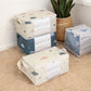 Large Capacity Clothes Storage Bag Organizer With Reinforced Handle Suitable For Blankets Bedding Foldable With Sturdy Zipper