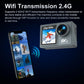 Ourlife MTR40 5K Action Camera 2.0" IPS Touch Screen 5X Zoom Action Cam WiFi EIS 170° 30M Waterproof Professional Sports Camera