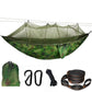 Lightweight Camping hammock with mosquito net Comfortable for Outdoor  Durable breathable 210T parachute nylon material Hammocks