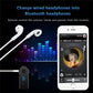 Wireless Bluetooth AUX Car Bluetooth 5.0 Receiver,3.5mm Socket Adapter,Audio Converter Mobile Phone Hands-Free Stereo