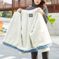 Women's Winter Denim Jacket with Fleece Lining
